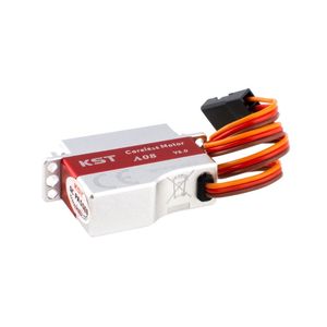 Bán hàng nóng KST A08 v6.0 3.2kgf. cm 0.09sec coreless kim loại bánh HV động cơ cho RC tàu lượn dlg F3K F5D UAV bay không người lái - Product Image 4