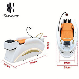 เตียงสระผมนวดศีรษะแบบใหม่ เตียงสปาสระผมพร้อมนวดตัว 4 มิติ และอบไอน้ำ - Product Image 4