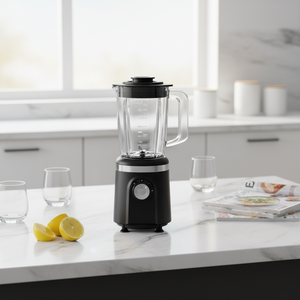 Liquidificador e Mixer de Alta Velocidade 320W 1L, Eletrodoméstico Completo para Cozinha com Copo Moedor e Acessórios Completos, Uso Doméstico, Carcaça de Plástico - Product Image 3