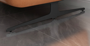 Nero 15cm metallo resistente grande divano letto gambe tavolino in ferro mobili - Product Image 4