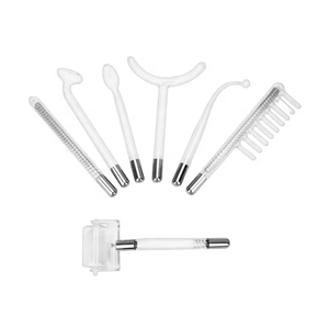 Sử Dụng Nhà Xách Tay Qzone Tần Số Cao <span class=keywords><strong>Violet</strong></span> Wand Chăm Sóc Da Mặt Tần Số Cao Wand Cho Trẻ Hóa Da 7 Trong 1 - Product Image 1