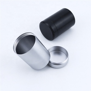 Jarra de armazenamento multiuso em liga de alumínio para chá e ervas, recipiente de vela para chá e tempero, lata de lata com tampa, atacado - Product Image 5