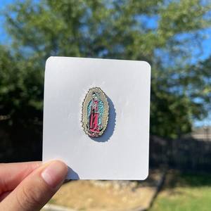 Épingles en émail doux dur San <span class=keywords><strong>Judas</strong></span> personnalisées ère épingle à chapeau croisé pour les États du Mexique - Product Image 2