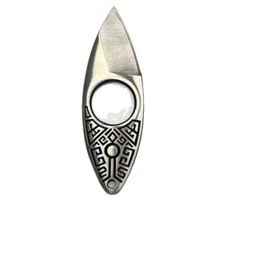 Mini cuchillo portátil de acero inoxidable con funda, cuchillo con llavero para uso en exteriores, ligero, 35,5g, fácil de llevar - Product Image 3