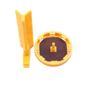 Billiard Cue Tip Replacement Tool Yellow Plastic Repair Accessory For Pool Cue Maintenance - Product Image 2