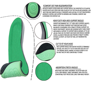 Plantillas <span class=keywords><strong>Deportivas</strong></span> <span class=keywords><strong>Crivit</strong></span> de PU y Espuma Viscoelástica de Longitud Completa, Plantillas para Zapatos con Soporte de Arco Cómodo y Cálido - Product Image 3