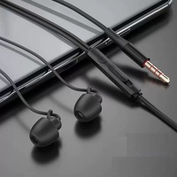 Embouts d'oreille en silicone souple Mini écouteurs filaires pour dormir Casque filaire avec prise 3.5mm pour écouteurs à isolation phonique