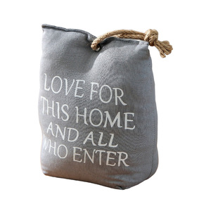 Creative Fabric Doorstop With Embroidery Mermaid Design Home Decoration Floor <b>Mount</b> Anti Collision Door Back <b>Block</b> - Product Image 4