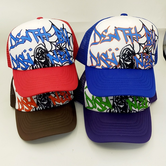 OEM Logo Classic Truck Cap Mesh Baseball Snapback Unisex Adjustable Size Gorras Sport Trucker Hat Casual Cap