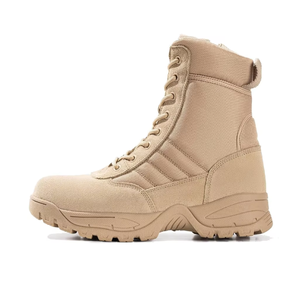 TSB09 Malaysia Panama Light Weight Breathable Desert <b>Boots</b> Jungle <b>Hiking</b> Tactical <b>Boots</b> Breathable Screen Ventilation Holes Zip - Product Image 4