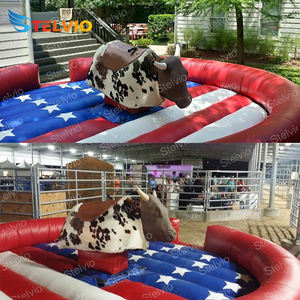 <span class=keywords><strong>Toro</strong></span> mecánico inflable para montar, <span class=keywords><strong>Toro</strong></span> mecánico, Juegos, precio más vendido - Product Image 6