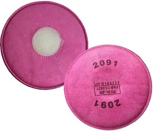 2091 Filter partikulat untuk Respirator 6200 7502 6800