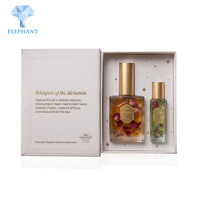 Set di Scatole di Lusso Personalizzate per Profumi, Stile Libro con Coperchio Magnetico e Logo in Stampa Dorata per Confezioni di Oli Essenziali e Fragranze