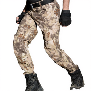 Pantalones Tácticos Casuales de Verano para Hombre, Personalizados, Elásticos, Rectos, Bordados, de Poliéster/Algodón, Deportivos, para Trabajo, Múltiples Tallas - Product Image 4