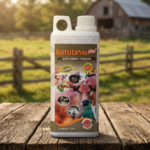 Fertilizante Orgánico Líquido Biota Group Biotaternak Plus 1 Litro para Cultivos de Granos y Plantas Hortícolas PT. Atunes Harmoni Abadi - Product Image 1