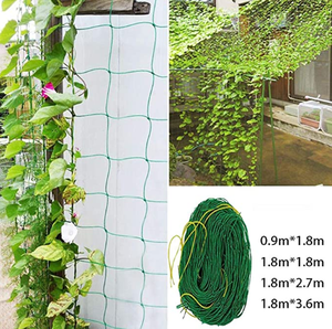 Filet de soutien pour plantes de couleur verte ou filet pour plantes grimpantes (concombres) - Product Image 2