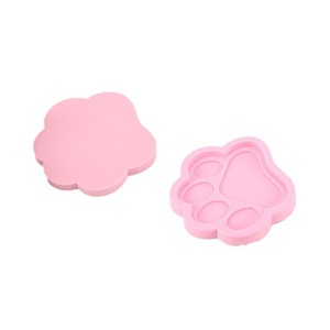 Cute Cartoon Silicone Cat Paw Baking Mold Pink Oven Safe For Fondant Chocolate Cookie Ice Cube DIY Cake Mold - Product Image 1