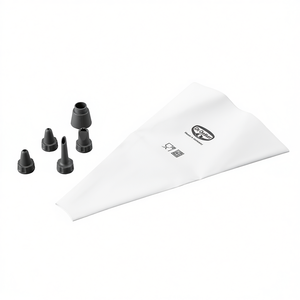 Juego de Bolsas de Repostería Dr. Oetker, 1 Bolsa, 4 Boquillas, Reutilizables, Suministros para Decoración de Pasteles - Product Image 3