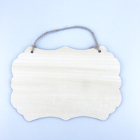 DIY Mdf Contreplaqué Sublimation Imprimable Blanks Craft Plaque Décoration de Fête de Noël Signes Fournisseur En Bois