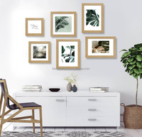 Layar sutra buatan tangan, Solid belum selesai A3 A4 Modern buatan tangan 20*20 mentah kayu DIY bingkai foto Logo akrilik dapat disesuaikan