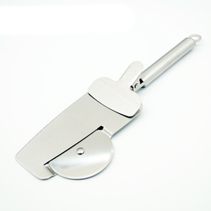 Cortador de Pan Multifuncional de Acero Inoxidable, Rebanador, Pelador de Tartas, Cortador de Pizza con Rueda - Product Image 3