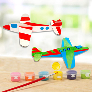 Construction jouet Puzzle Kit personnalisé <span class=keywords><strong>avion</strong></span> en <span class=keywords><strong>bois</strong></span> bricolage en <span class=keywords><strong>bois</strong></span> coloriage 3d peinture colorée enfants <span class=keywords><strong>bois</strong></span> unisexe couleur boîte-cadeau 5 âges + - Product Image 6