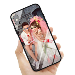 Nuova custodia per telefono in vetro temperato 2D TPU di alta qualità per <span class=keywords><strong>iPhone</strong></span> 16 Pro Max 15 14 <span class=keywords><strong>XR</strong></span> XS 7/8 più 12 11 <span class=keywords><strong>Cover</strong></span> - Product Image 3