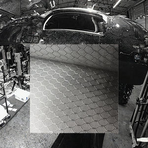 Tissu en fibre de carbone premium 200GSM, motif tissé hexagonal 3D pour les tableaux de bord de supercars, chaussures de luxe, garnitures intérieures automobiles, garçons, filles - Product Image 2