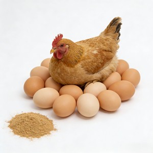 Agente de Fermentación con Bacterias para Aves Ponedoras, Alta Actividad de Proteasa, Vitamina C para Resistencia al Estrés por Calor, Mejora de la Calidad del Huevo - Product Image 1