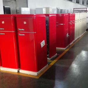 280L 10 pies cúbicos China Uso en el hogar Retro 110V 60Hz Congelador superior <span class=keywords><strong>Comprar</strong></span> refrigeradores - Product Image 2