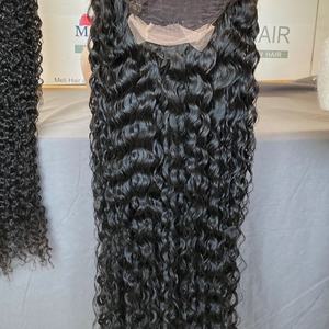 Pelucas Frontales Rizadas Profundas y Rizadas al Estilo Español, Pelucas Frontales Completas de Cabello Rizado de Alta Calidad, Pelucas de Encaje Transparente con Nudos Pequeños - Product Image 4