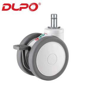 DLPO Hochwertiges medizinisches Rad 4 "Durchmesser Hochleistungs-Doppel rad rollen - Product Image 6