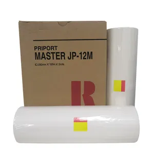 Dijital teksir makinesi mürekkebi ve Master için Ricoh JP12 B4/ JP12M CPMT-17 CPMT17 ana rulo 100m JP1250/1255 DX3243 teksir master