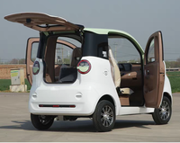 Voiture électrique intelligente L6e Luna à 2 portes avec batterie au plomb pour adultes - Volant à gauche