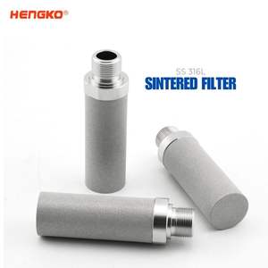 Lọc sintered HENGKO chống ăn mòn SS316L, tùy chỉnh, 0.1 micron, dùng cho lọc trong luyện kim - Product Image 6