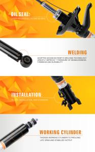 EEP Buen Precio Piezas de automóviles de alta calidad <span class=keywords><strong>Amortiguadores</strong></span> delanteros para Honda CRV RD1 95-02 <span class=keywords><strong>KYB</strong></span> 341260 OEM 51605-S10-024 - Product Image 3