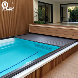 Couverture de piscine AQUA en PVC, volet roulant rétractable pour piscine, utilisation extérieure durable - Product Image 6