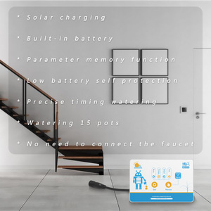 Système d'arrosage automatique solaire Bozai pour plantes d'extérieur - Product Image 3