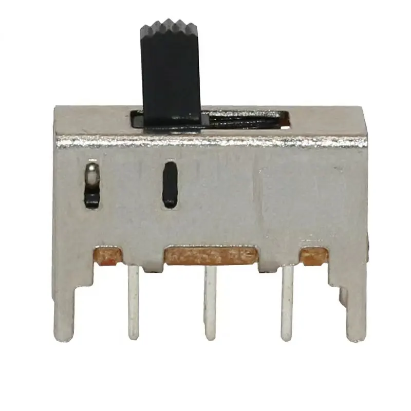 Interruptor deslizante 2P2T de orificio pasante Vertical extra grande y de bajo precio para interruptor de linterna