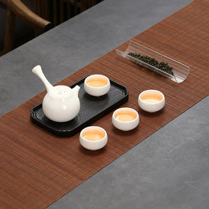 Thảm Cuộn Tre Phong Cách Nhật Bản/Trung Quốc Bộ Khăn Trải Bàn Trà Chất Lượng Cao - Product Image 5