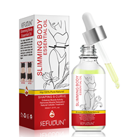 Huile de massage corporelle anti-cellulite pour perte de poids et marque privée huile essentielle pour brûler les graisses ventre et ventre