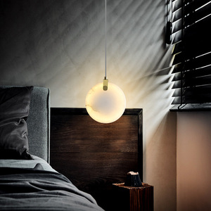 ODSEN Américain Moderne Albâtre Pendentif Lumière <span class=keywords><strong>Colonne</strong></span> Pendentif Cylindre Pendentif pour Salon Hôtel et Bar Comptoir - Product Image 4