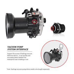 Seafrogs 40m/130ft 40M Caméra de Plongée Logement Pour <span class=keywords><strong>Canon</strong></span> EOS R Pour <span class=keywords><strong>Appareil</strong></span> <span class=keywords><strong>Photo</strong></span> avec 16-35mm lentille De Protection Sous-Marine Couverture - Product Image 4