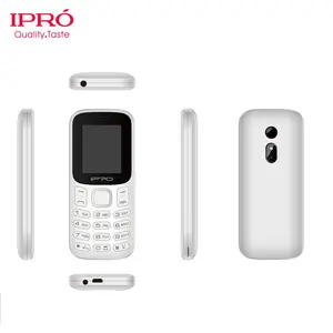 핫 세일 Ipro 새로운 2g 휴대 전화 1.77 인치 화면 지원 gsm 키패드 OEM 수출 작은 수석 기능 전화