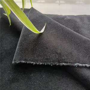 Velour 330gsm 100% cotton woven velvet fabric for home textile clothes