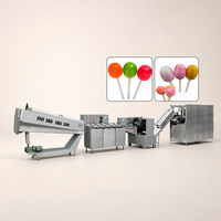 Ligne de production de sucettes en forme de boule, machine à fabriquer des bonbons pour les usines de confiserie