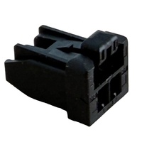 Boîtier en plastique LCP noir sans halogène de remplacement DF51K-2S-2C(800) avec prise à sertir 2P à verrouillage central pour applications automobiles et industrielles