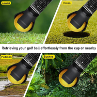 Outil de ramassage de balles de golf de haute qualité avec ventouse et griffe, accessoire de golf portable, mini-gripper pour putter