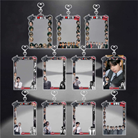 Vente en gros : Étui pour cartes, porte-clés et porte-clés en acrylique pour photocartes Kpop Idol Bangtan Boys Arirang V Jin Jimin Rm Suga Jungkookjk