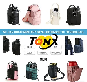 Sac à bouteille d'eau imperméable personnalisé avec fente magnétique pour téléphone, <span class=keywords><strong>pochette</strong></span> multifonctionnelle à bandoulière pour la course à pied et la randonnée en plein air - Product Image 3